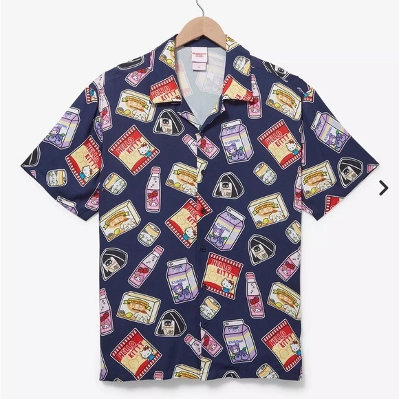 Hello Kitty Other - Sanrio Hello Kitty & Friends Kawaii Mart Button Up Shirt Large